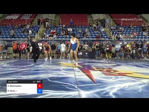 160 Lbs Consi Of 64 #1 - Thomas McCreadie, Hawaii Vs Paul Ortiz, California 36e2