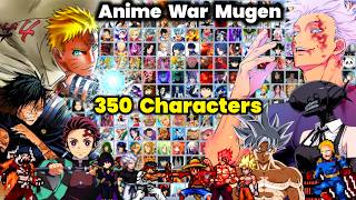 Download lagu NEW 2026‼️ Anime Crossover WAR MUGEN🔥 350 Characters Android OFFLINE | Bleach vs Naruto 2026 mp3