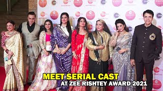 MEET Star Cast | Sooraj Thapar ,Sonica Handa ,Tamanna Jaiswal,Preeti Puri At Zee Rishtey Awards 2021 video
