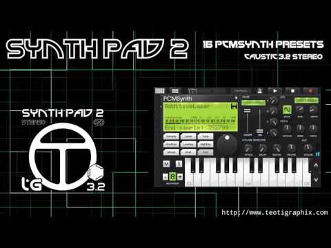 Caustic 3.2 SynthPad Pack 2 Video