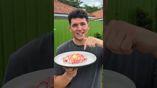 Cooking Steak For A Lion