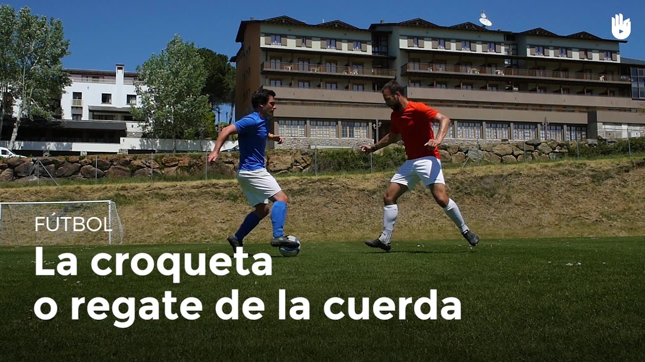 La croqueta o regate de la cuerda Aprende a jugar al fútbol Sikana