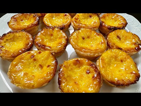 Portuguese Custard Tarts Recipe | Pastéis de Nata