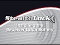 CompX Timberline: StealthLock - Installing the Receiver Latch Battery