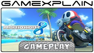 Mario Kart 8: Cheep Cheep Beach DS Gameplay w/ Direct Audio (Retro Track)