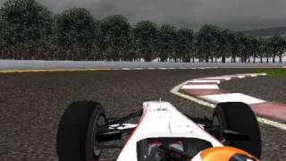 preview picture of video '[GTR2]14-10-2011 F1 Korea On board'