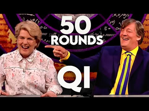 50 Funniest QI Rounds Ever with Stephen Fry & Sandi Toksvig