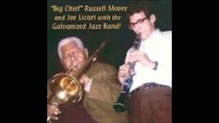 Big Chief Russell Moore's Extraodinary trombone playing Wabash Blues.