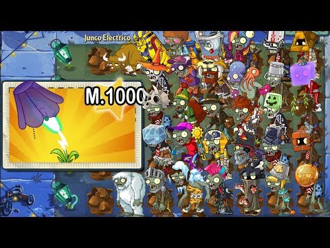 Plants vs Zombies 2 - Alv Super Junco Electrico Level 1000