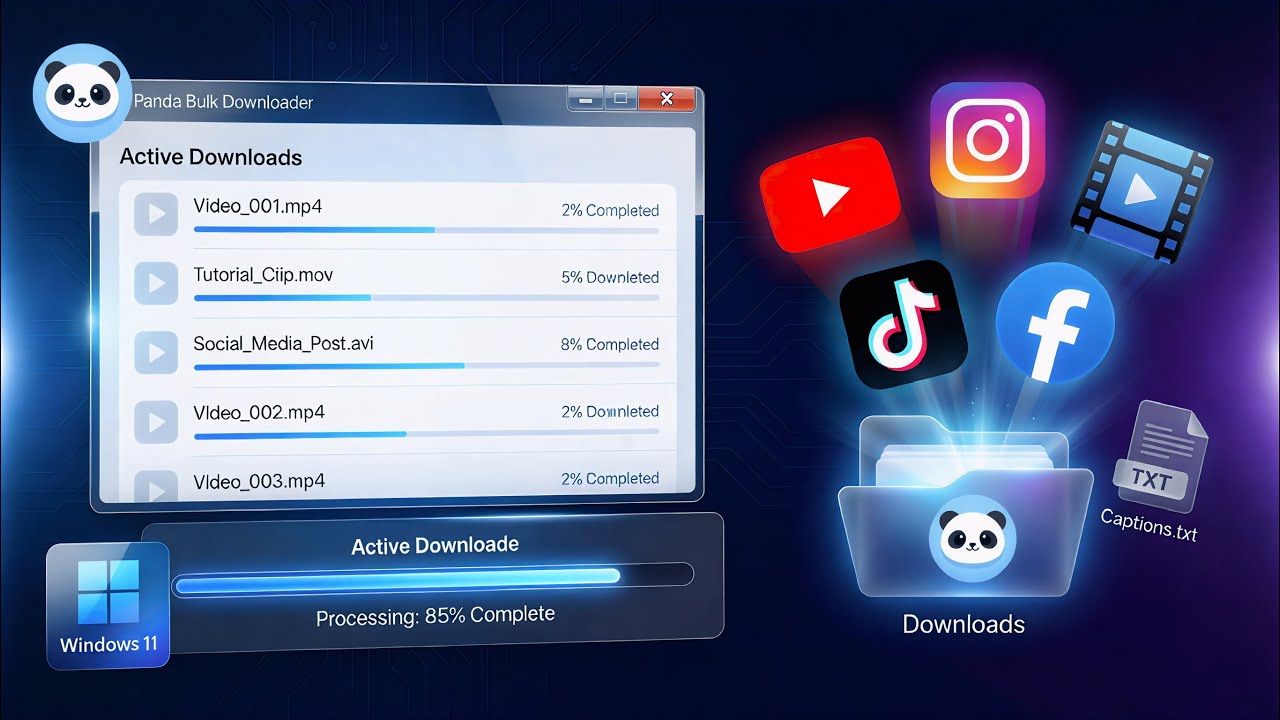 Panda Bulk Downloader Tutorial