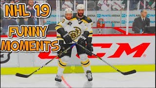 NHL 19 FUNNY MOMENTS #1!!!! NHL 19 FUNNY MOMENTS #1!!!!