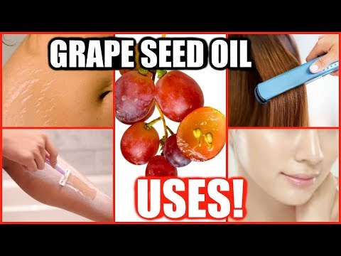 BEAUTY & SPIRITUAL USES OF GRAPE SEED OIL!  YOUNGER SKIN, DARK CIRCLES, INSPIRATION & WEALTH! Video