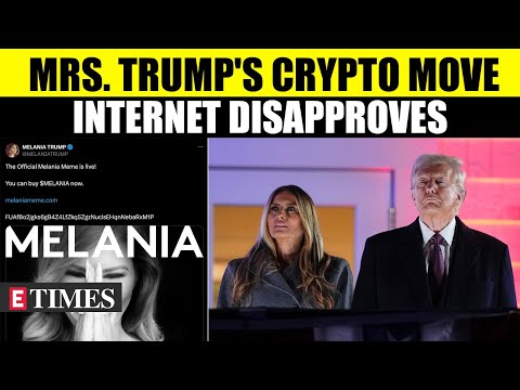 Melania Trump Labelled A "Shameless Grifter" Over Crypto Promotion Ahead Of Trump's Inauguration