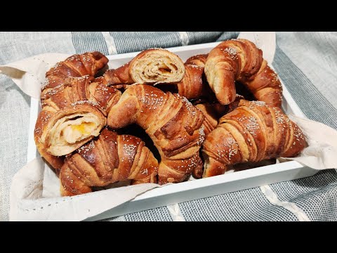 CORNETTI INTEGRALI con semi di chia Sfogliati RICETTA FACILE