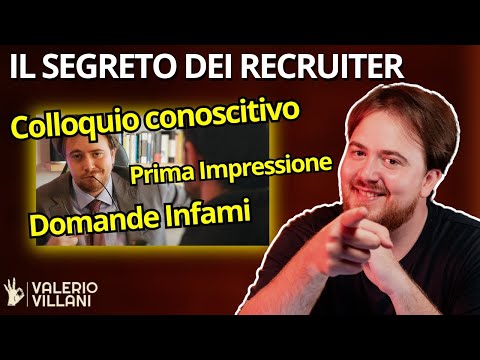 Colloquio Conoscitivo: Le uniche 2 domande che riceverai sempre e come rispondere.