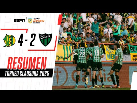¡HISTORICA DEFINICIÓN! ¡EL TIBURÓN SE QUEDA EN PRIMERA! | Aldosivi 4-2 San Martín (SJ) | RESUMEN