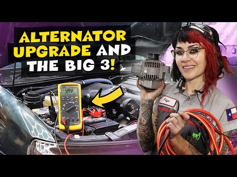 Alternator Replacement & Upgrade and the "Big 3" Electrical Upgrade on a Gen 2 Tacoma!