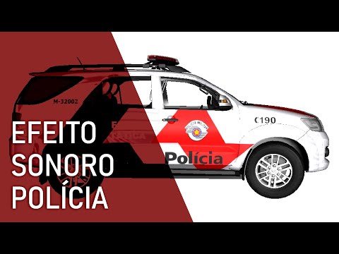 🔴 Efeito Sonoro Sirenes de Polícia HQ