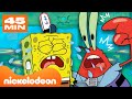 SpongeBob | Elke keer dat SpongeBob werd ontslagen bij de Krokante Krab ? | Nickelodeon Nederlands