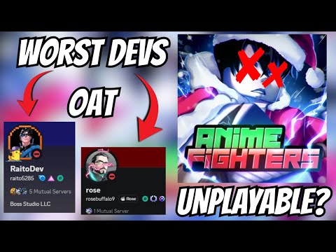 Anime Fighters Christmas Update is Embarrassing