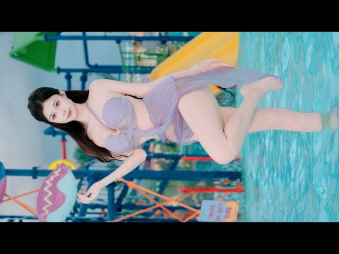 4K 比基尼泳装  安吉水世界 #你的菲大飞 网红 模特   수영복  비키니  swimsuit bikini beautiful swimsuit models #beautyleg #레이싱모델