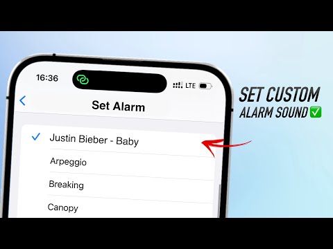 How To Set ANY Song as Alarm Sound On iPhone!