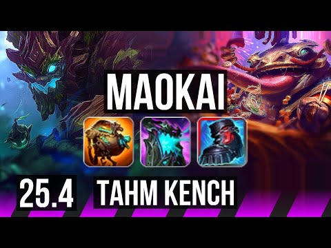 MAOKAI & Varus vs TAHM KENCH & Xayah (SUP) | EUW Diamond | 25.4