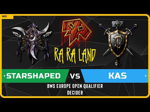 WC3 - [NE] Starshaped vs Kas [HU] - Decider - BWS Europe Open Qualifier