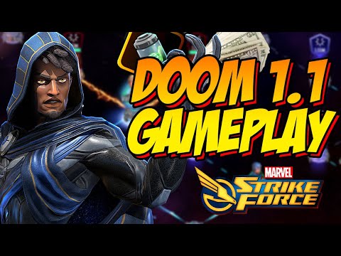 CLOAK in DOOM 1.1 Gameplay. Viable at 3 stars? - Marvel Strike Force