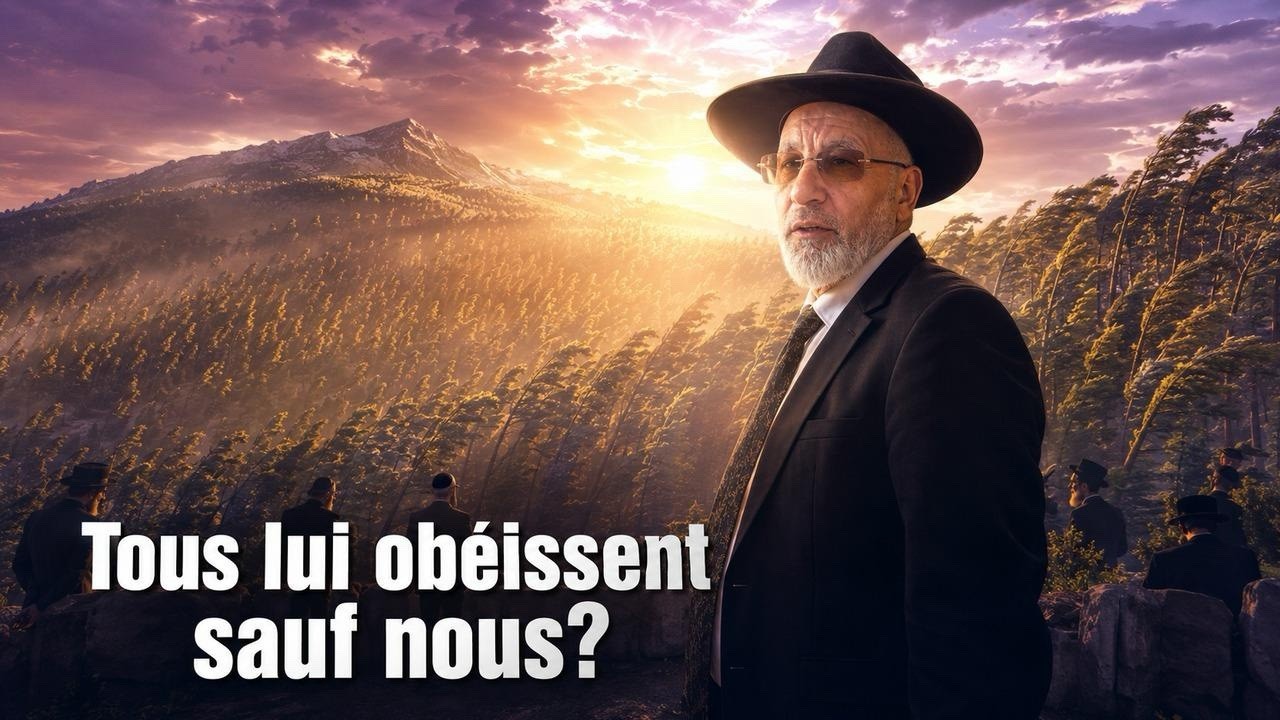 Tous lui obéissent sauf nous ..Nitsavim, Vayelekh