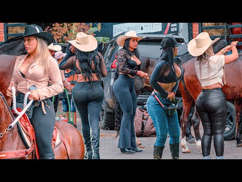 Breathaking Women in Colombia | Stunning Cowgirls Ride Horses 2025 😍