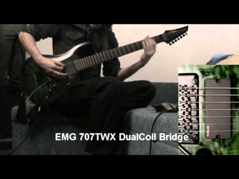 Active 7 string pickups comparison