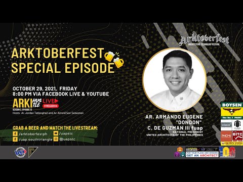 SE02EP13 Arktoberfest 2021: SPECIAL EPISODE with Ar. Armando Eugene De Guzman III