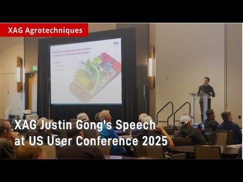 XAG Justin Gong's Speech at US User Conference 2025