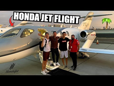 Honda Jet Flight To San Diego With JeffreyThePilot!
