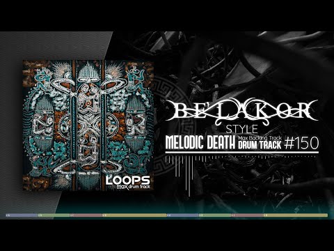 Melodic Death Metal Drum Track / Be'lakor Style / 114 bpm