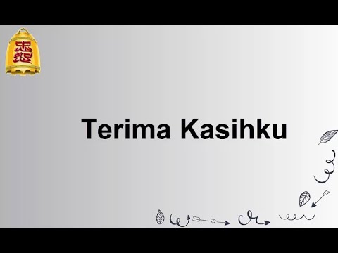 Lagu Agama Khonghucu - Terima Kasihku Instrumen