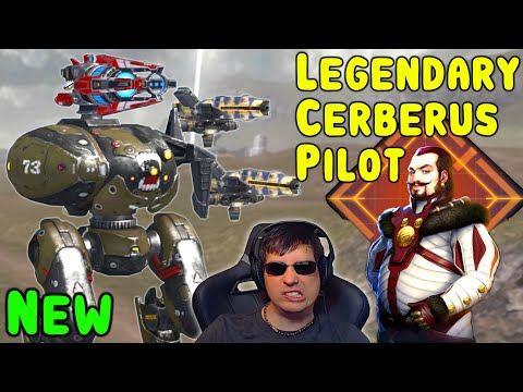 NEW Legendary CERBERUS PILOT Finally working! War Robots Gameplay WR