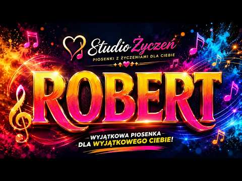 Studio Życzeń - Robert ❤️ Piękna piosenka dla Roberta