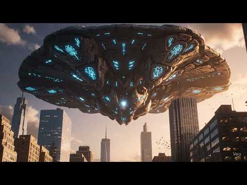 🚨 The Day It Arrived — Alien Mothership Over the City | 8s Cinematic Sci-Fi