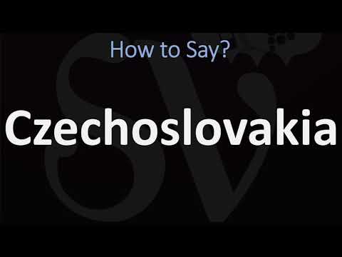 How to Pronounce Czechoslovakia? (CORRECTLY)
