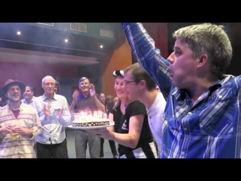 Anniversaire des FRÈRES CORNIC - Fest noz de BAGNEUX 2015 - Gâteau et Polka
