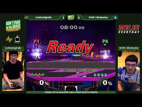 DPotG 2018 - Top 128 Losers R4 - (Falco) bobbybigballz vs W2W | Bladewise (Peach)