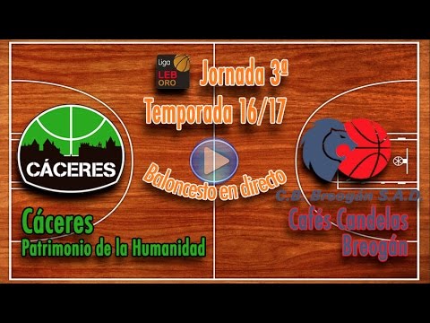 Cáceres Patrimonio de la Humanidad - Cafés Candelas Breogán [LEB Oro 16/17]