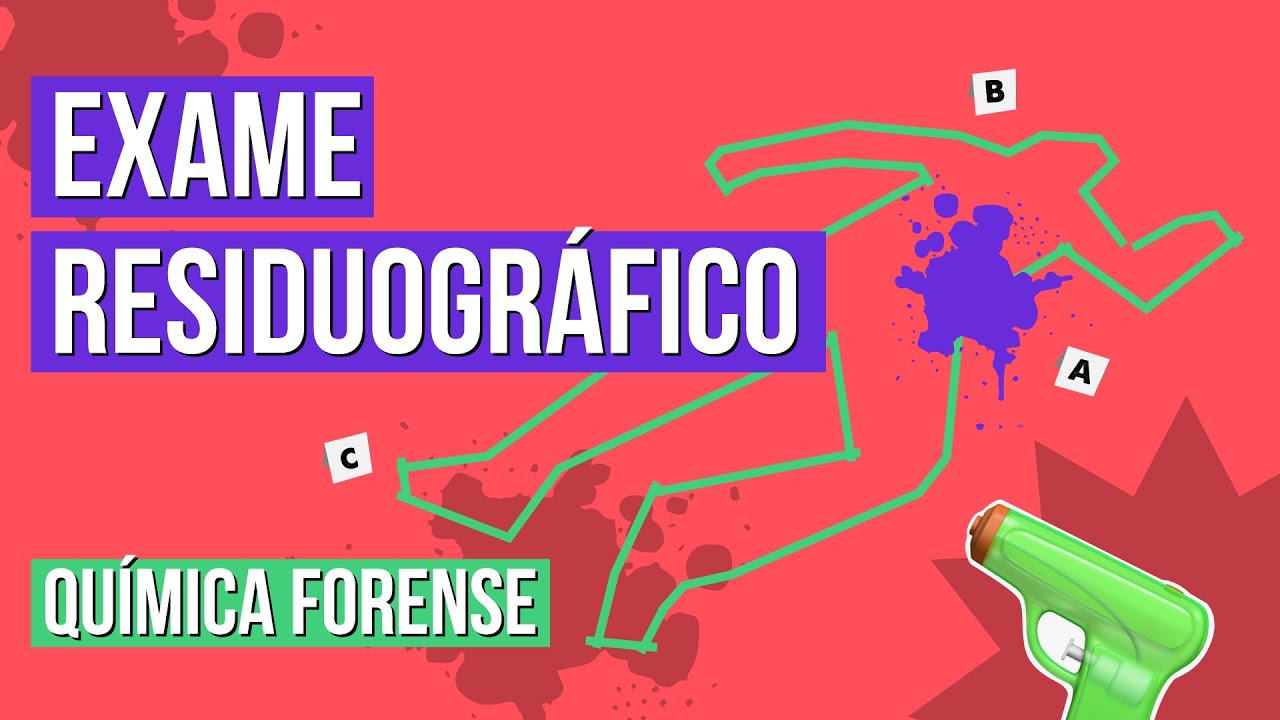 QUÍMICA FORENSE: exame residuográfico | Química para o Enem | Larissa Sousa Campos