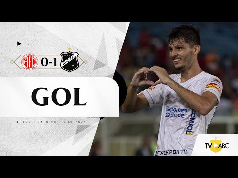 #CampeonatoPotiguar2023 | GOL - América 0 x 1 ABC - 12/02/2023