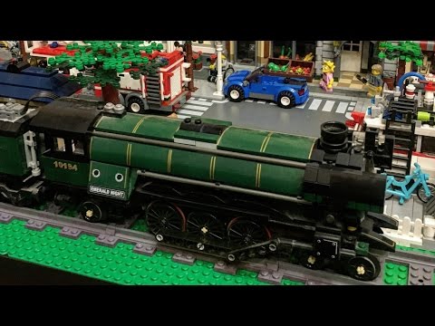 Lego City update - Emerald Night 10194 comes to town