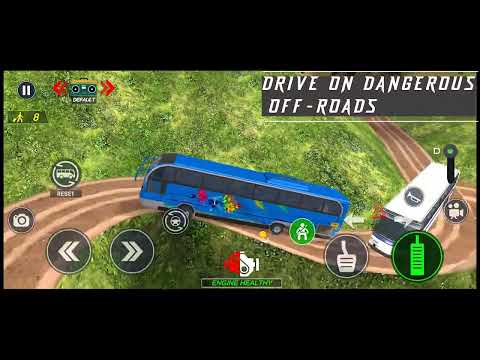 Police Bus Simulator Bus Games 2023 - Off-road Mode
