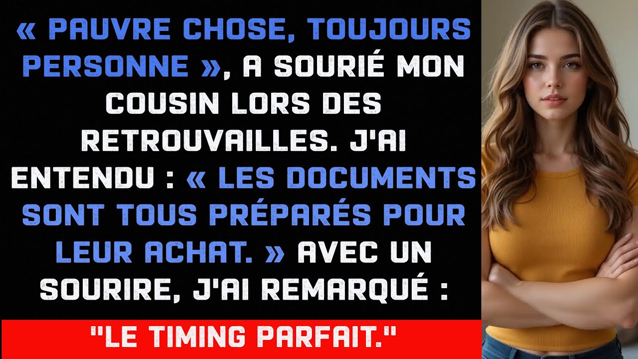 Lors de la réunion de famille, ils m'ont traité d'échec — puis j'ai pris l'appel qui a tout changé