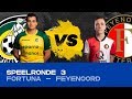 EDIVISIE | Poule C - Fortuna Sittard - Feyenoord